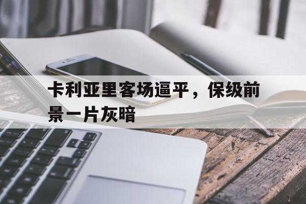 关于卡利亚里客场逼平，保级前景一片灰暗的信息